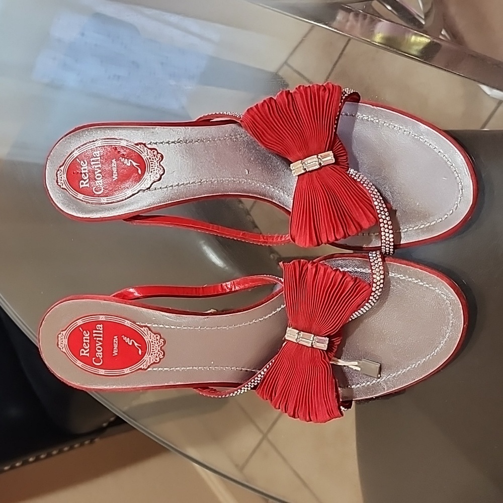 Rene caovilla mules